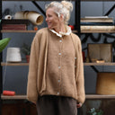 Gilet sans manches Aubane — alpaga camel