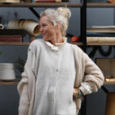 Gilet sans manches Aubane — alpaga beige