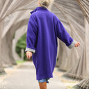 Manteau Arthur - Bleu majorelle - Quintessence