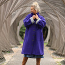 Manteau Arthur - Bleu majorelle - Quintessence