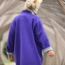 Manteau Arthur - Bleu majorelle - Quintessence