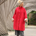 Manteau Arthur - rouge coquelicot - Quintessence