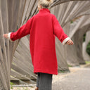 Manteau Arthur - rouge coquelicot - Quintessence