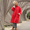 Manteau Arthur - rouge coquelicot - Quintessence