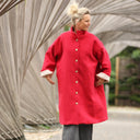 Manteau Arthur - rouge coquelicot - Quintessence