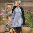 Manteau Paul 3/4 - lainage noir - Quintessence