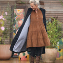 Manteau Paul long - lainage noir - Quintessence