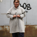 Manteau Taïma - gris lumière - Quintessence