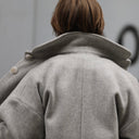 Manteau Taïma - gris lumière - Quintessence