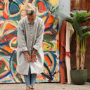 Manteau Taïma - gris lumière - Quintessence