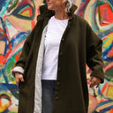 Manteau Taïma kaki - Quintessence