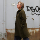 Manteau Taïma kaki - Quintessence