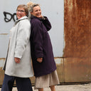 Manteau Taïma - prune - Quintessence