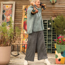 Pantalon Alex - Jean fluide gris stone - Quintessence