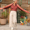 Pantalon Alex - Velours côtelé ficelle - Quintessence