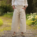 Pantalon Briac - Armuré chanvre/coton naturel - Quintessence