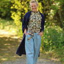 Pantalon Briac jean bleu clair stone 100% coton | Quintessence