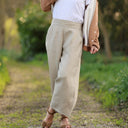Pantalon Briac lin ficelle | Quintessence