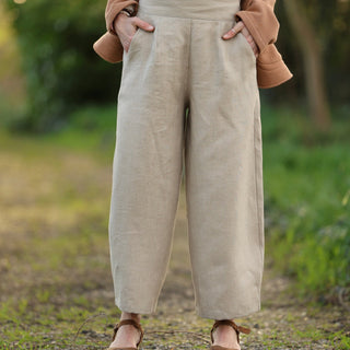 Pantalon Briac - lin ficelle