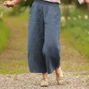 Pantalon Briac - Lin lavande - Quintessence