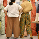 Pantalon Briac - lin lavé écureuil - Quintessence