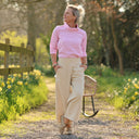 Pantalon Briac - lin stone wash naturel - Quintessence