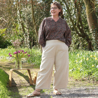 Pantalon Briac - lin stone wash naturel