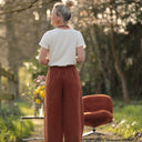 Pantalon Briac - lin terracotta - Quintessence