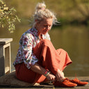 Pantalon Briac lin terre cuite | Quintessence