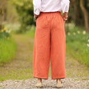 Pantalon Briac lin terre cuite | Quintessence