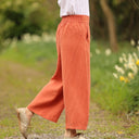 Pantalon Briac lin terre cuite | Quintessence