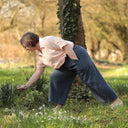 Pantalon Briac - lin vert pomme - Quintessence