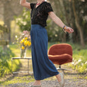 Pantalon Briac - lyocell denim bleu profond - Quintessence