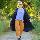 Pantalon Briac sergé de coton ocre | Quintessence