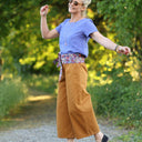 Pantalon Briac sergé de coton ocre | Quintessence