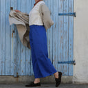 Pantalon Briac - Toile de coton Bleu Majorelle - Quintessence