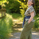 Pantalon Briac Toile de coton Olive | Quintessence