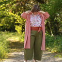 Pantalon Briac Toile de coton Olive | Quintessence