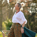Pantalon Briac toile de coton Sous-Bois Anglais | Quintessence
