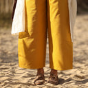 Pantalon Briac - Toile de coton Tournesol - Quintessence