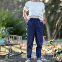 Pantalon Eliot - Jean bleu brut - Quintessence