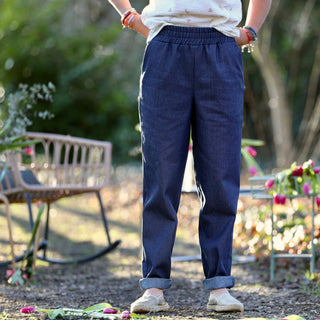 Pantalon Eliot - Jean bleu brut