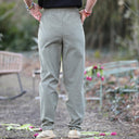 Pantalon Eliot - Sergé kaki - Quintessence