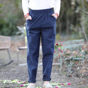 Pantalon Eliot - Sergé Marine - Quintessence