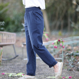 Pantalon Eliot - Sergé Marine