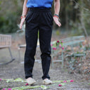 Pantalon Eliot - Sergé Noir - Quintessence