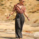 Pantalon Lazare jean léger noir - Quintessence