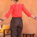 Pantalon Lazare jean léger noir - Quintessence