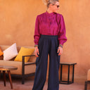 Pantalon Lazare lin lavé indigo - Quintessence