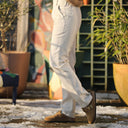 Pantalon Marcus - armuré chanvre/coton naturel - Quintessence